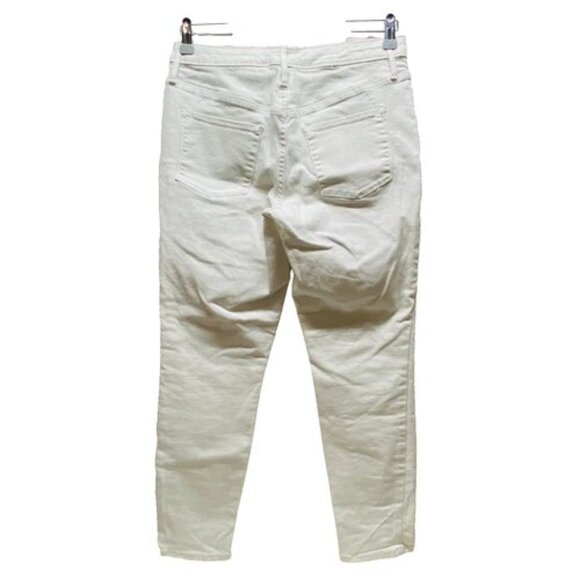 Mossimo Crop Jegging Women's 6/28R White Ultra Stretch High Rise Denim Jeggings - Picture 6 of 11